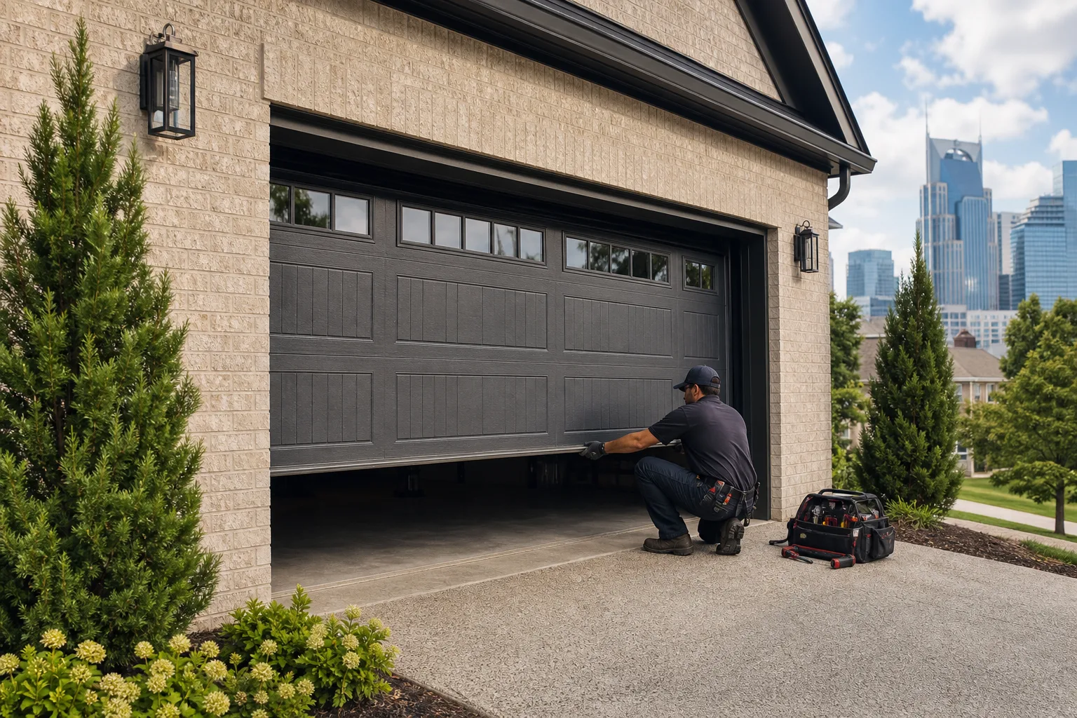 Garage Door Repair Pricing Breakdown: What Nashville Homeowners Pay in 2026